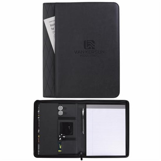 Produit promotionnel Stitch Zippered Padfolio