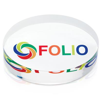 Produit promotionnel Oval Acrylic Paperweight