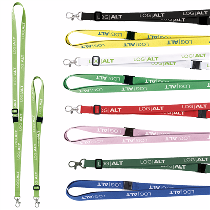Produit promotionnel 5/8" Adjustable Polyester Lanyard