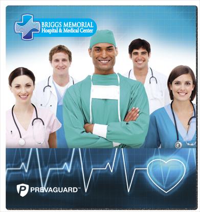 Produit promotionnel PrevaGuard® Mouse Pad (7-1/2" x 8")
