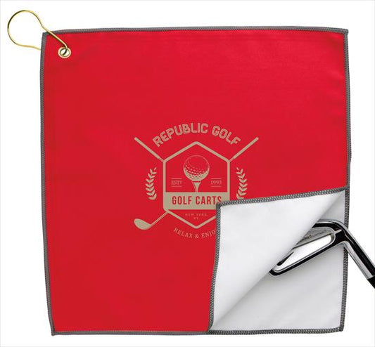 Produit promotionnel RPET Double Layer Golf Towel