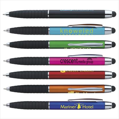 Produit promotionnel Metallic Cool Grip Stylus Pen