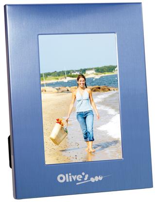 Produit promotionnel 4" x 6" Colorful Brushed Aluminum Frame