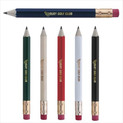 Produit promotionnel Hex Golf Pencil with Eraser