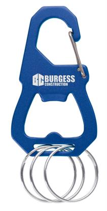 Produit promotionnel 3 Keyring Carabiner with Bottle Opener