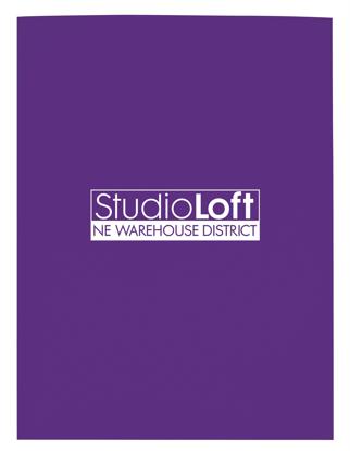 Produit promotionnel Gloss Paper Folder