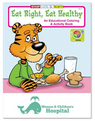 Produit promotionnel Coloring Book: Eat Right, Eat Healthy