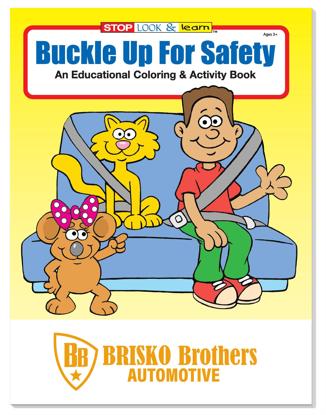 Produit promotionnel Coloring Book: Buckle Up for Safety
