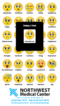Produit promotionnel MOOD METERS® Mood Magnet