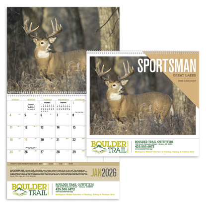 Produit promotionnel Great Lakes Sportsman Calendar