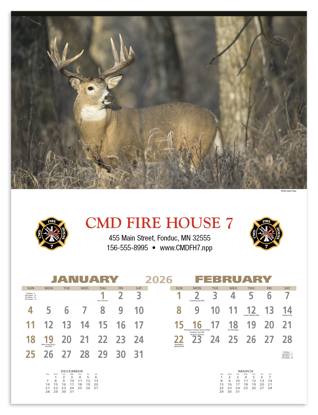 Produit promotionnel Wildlife Calendar