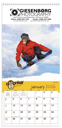 Produit promotionnel Monkey Business Calendar
