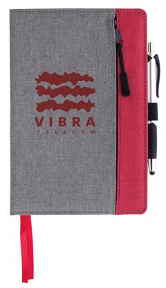 Produit promotionnel Front Zip Pocket Journal