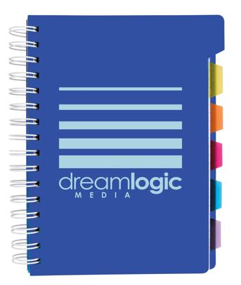 Produit promotionnel Spiral Notebook with Tabs