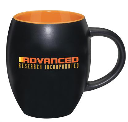 Produit promotionnel Matte Barrel With Color Mug - 17 oz.