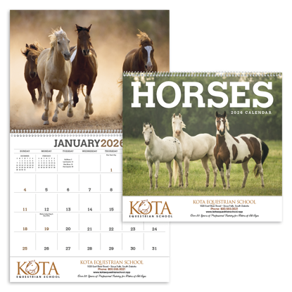 Produit promotionnel Horses Calendar