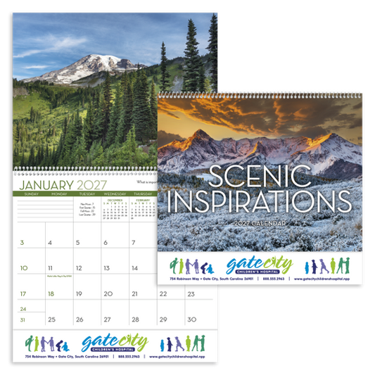 Produit promotionnel Scenic Inspirations Calendar