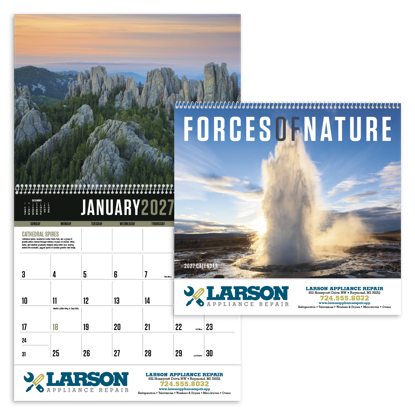 Produit promotionnel Forces of Nature Calendar