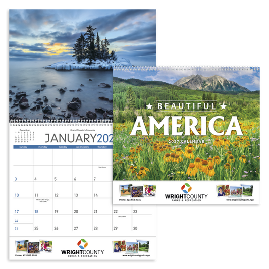 Produit promotionnel Beautiful America Calendar