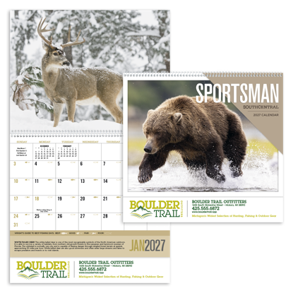 Produit promotionnel Southcentral Sportsman Calendar
