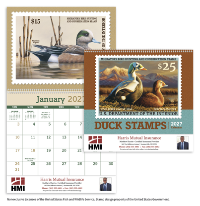 Produit promotionnel Duck Stamps Calendar