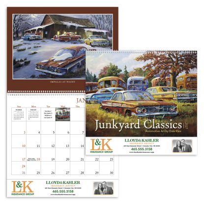 Produit promotionnel Junkyard Classics by Dale Klee Calendar