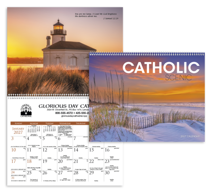 Produit promotionnel Catholic Scenic Calendar