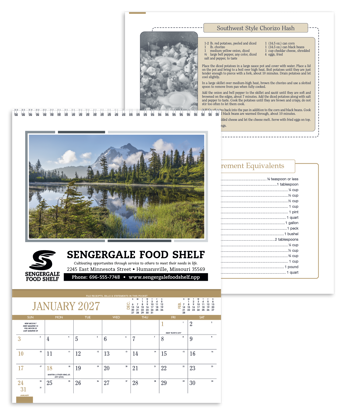 Produit promotionnel Recipe Pocket Calendar