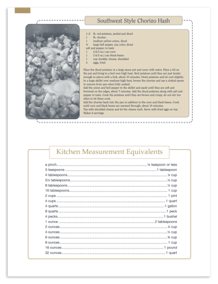 Produit promotionnel Recipe Pocket Calendar