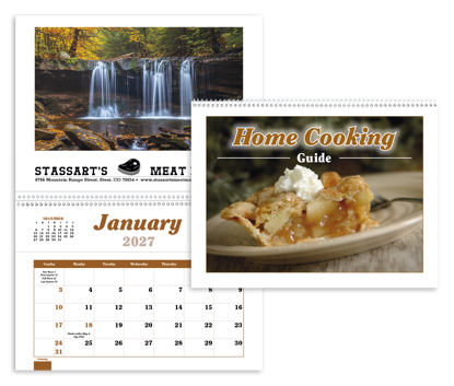 Produit promotionnel Home Cooking Guide Pocket Calendar