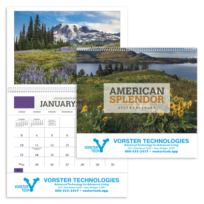 Produit promotionnel American Splendor Pocket Calendar