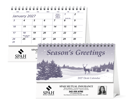 Produit promotionnel Econo Desk Calendar