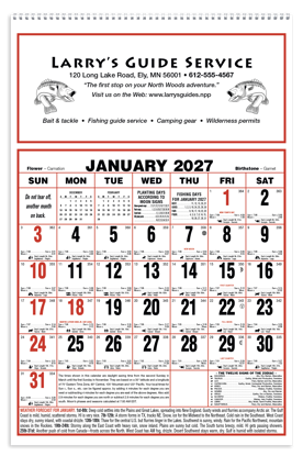 Produit promotionnel Large Almanac
