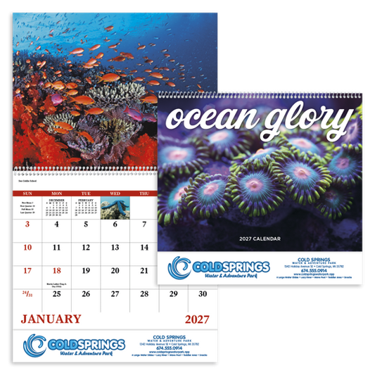 Produit promotionnel Ocean Glory - Spiral Calendar