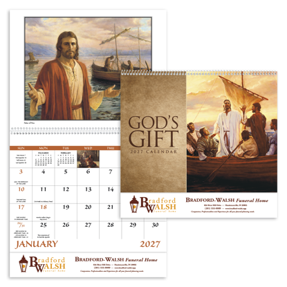 Produit promotionnel God's Gift wo Funeral Pre-Planning Sheet - Spiral