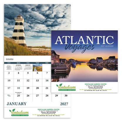 Produit promotionnel Atlantic Voyages - Stapled Calendar