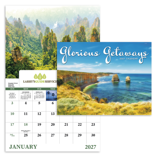 Produit promotionnel Glorious Getaways - Window Calendar