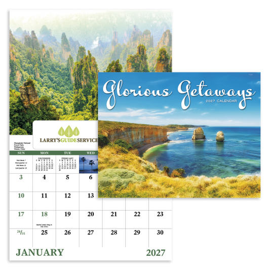 Produit promotionnel Glorious Getaways - Window Calendar
