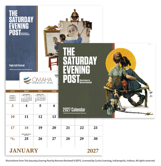 Produit promotionnel The Saturday Evening Post - Window Calendar