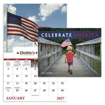 Produit promotionnel Celebrate America - Window Calendar