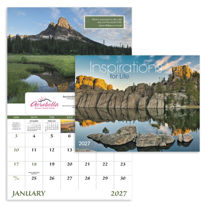 Produit promotionnel Inspirations for Life - Window Calendar