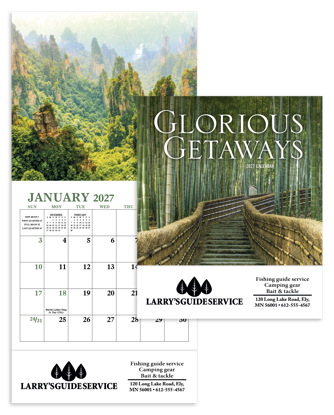 Produit promotionnel Glorious Getaways - Mini Calendar