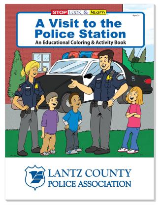 Produit promotionnel Coloring Book: A Visit to the Police Station