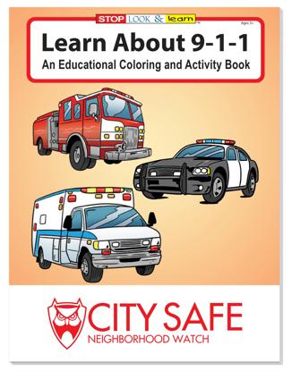 Produit promotionnel Coloring Book: Learn About 911