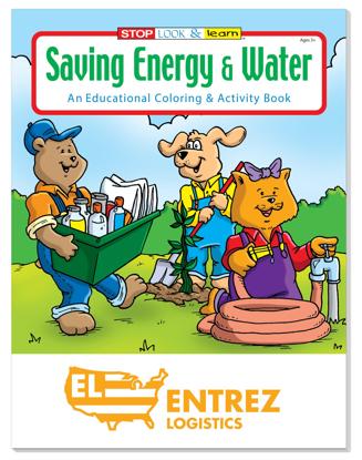 Produit promotionnel Coloring Book: Saving Energy and Water