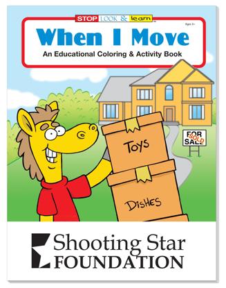 Produit promotionnel Coloring Book: When I Move