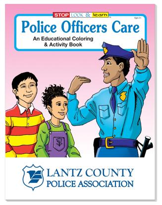 Produit promotionnel Coloring Book: Police Officers Care