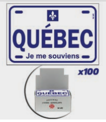 AUTOCOLLANT "JE ME SOUVIENS"