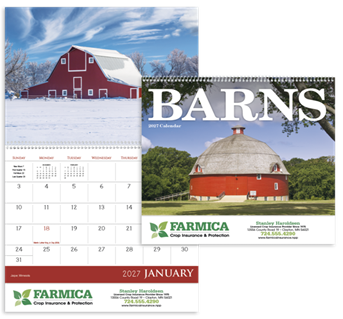 Produit promotionnel Barns Calendar