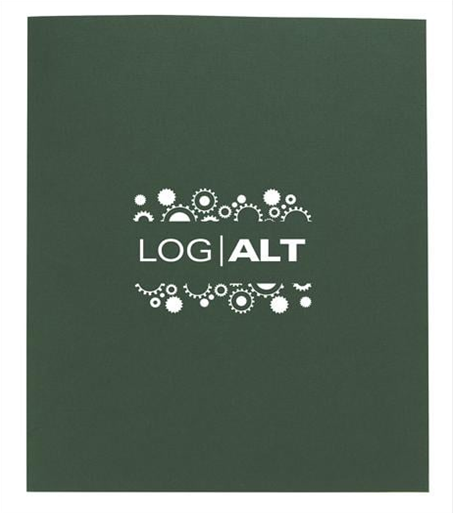 Produit promotionnel Linen Paper Folder